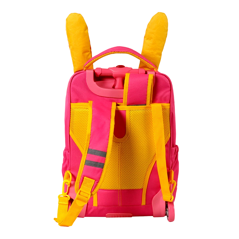 Side-Kick Rolling Backpack in Rabbit - JWorldstore