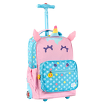 Side-Kick Rolling Backpack in Unicorn - JWorldstore