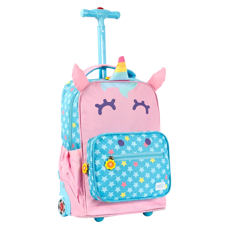 Side-Kick Rolling Backpack in Unicorn - JWorldstore