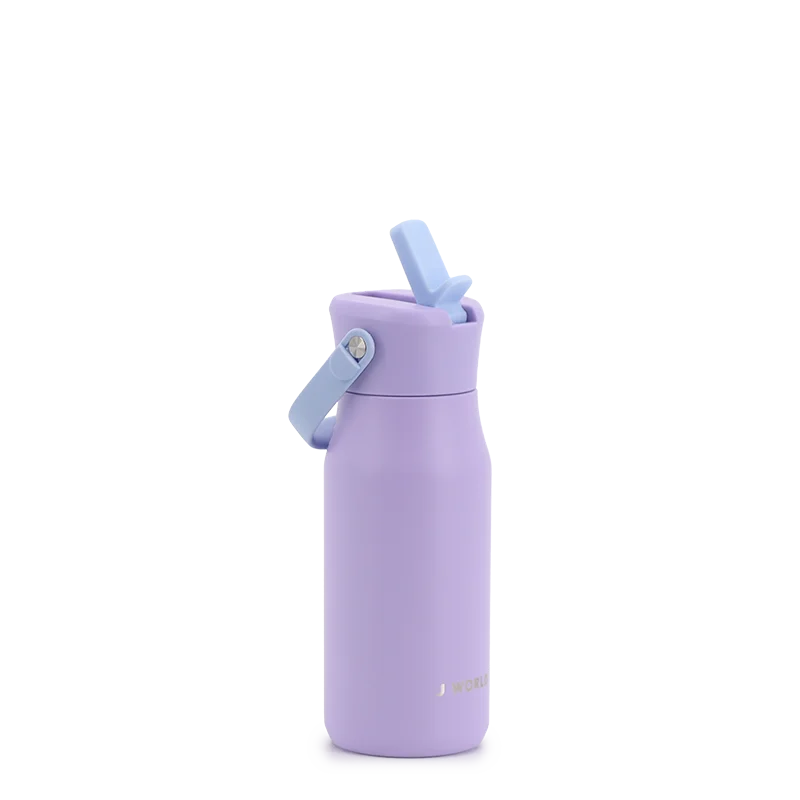 Flowee 14oz Insulated Water Bottle in Purple - JWorldstore