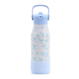 Flowee 22oz Insulated Water Bottle in Blue Bows - JWorldstore