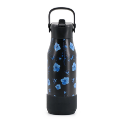 Flowee 22oz Insulated Water Bottle in Night Bloom - JWorldstore