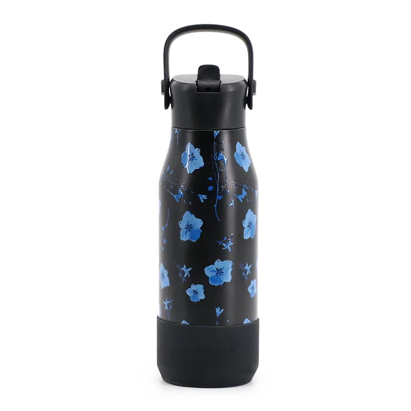 Flowee 22oz Insulated Water Bottle in Night Bloom - JWorldstore
