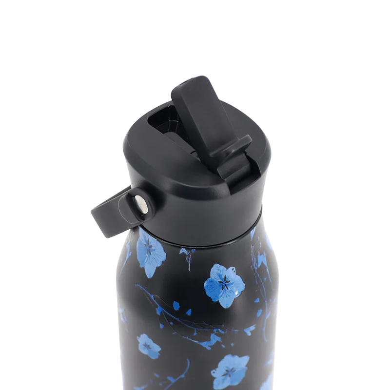 Flowee 22oz Insulated Water Bottle in Night Bloom - JWorldstore
