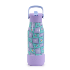 Flowee 22oz Insulated Water Bottle in Puffy Flower - JWorldstore