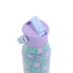 Flowee 22oz Insulated Water Bottle in Puffy Flower - JWorldstore