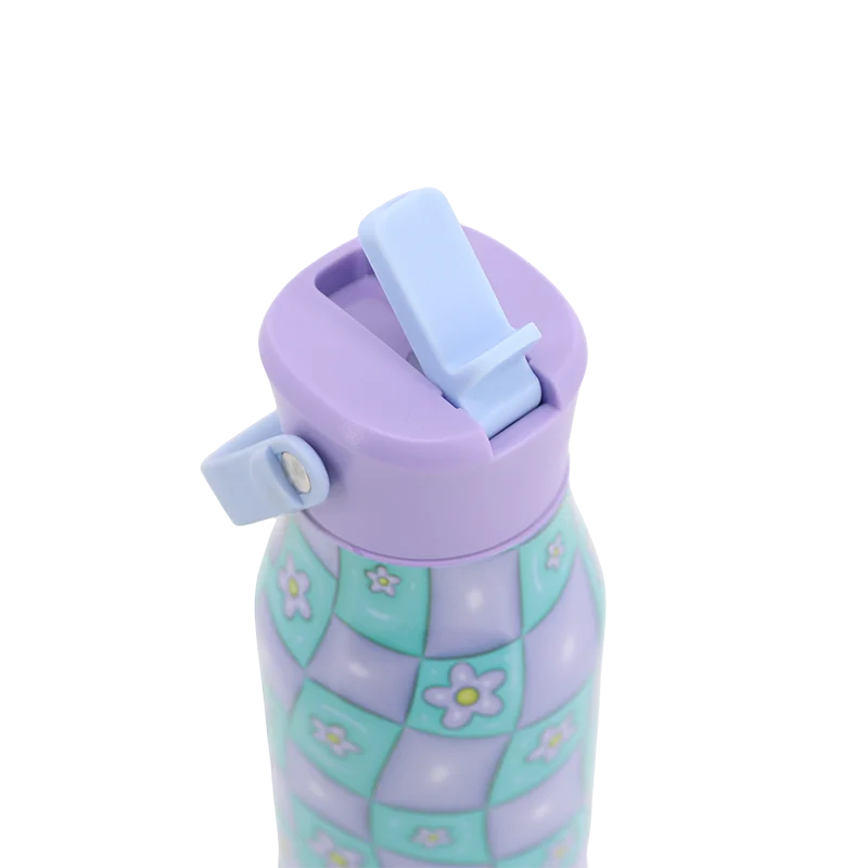 Flowee 22oz Insulated Water Bottle in Puffy Flower - JWorldstore