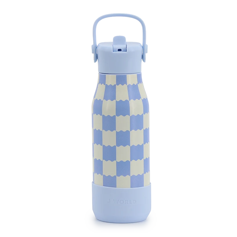 Flowee 22oz Insulated Water Bottle in Wiggle Blue - JWorldstore