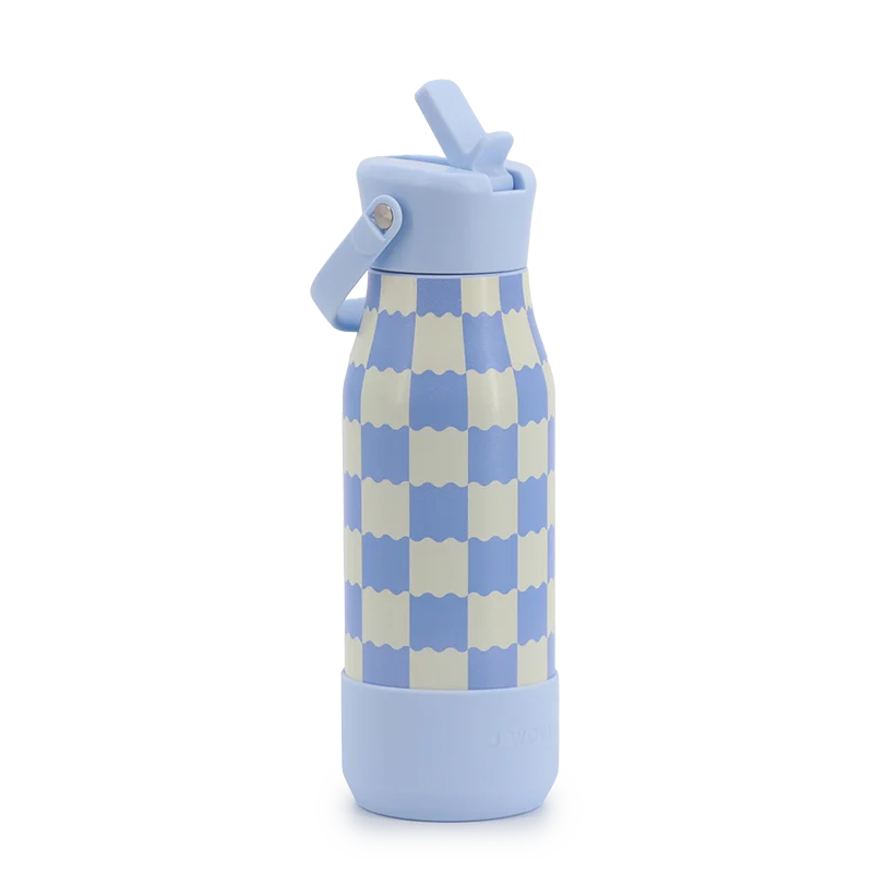 Flowee 22oz Insulated Water Bottle in Wiggle Blue - JWorldstore
