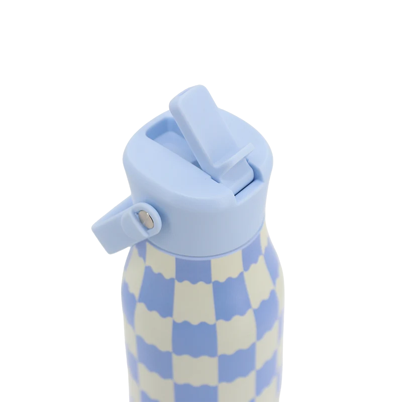 Flowee 22oz Insulated Water Bottle in Wiggle Blue - JWorldstore