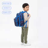 Duet Kids Backpack & Detachable Lunch Box Set in Spaceship