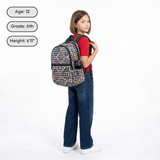 Mesh Backpack in Checkers - JWorldstore