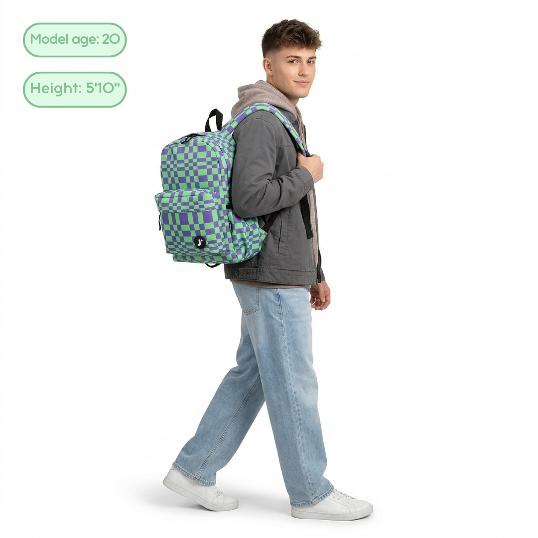 Oz Daypack Backpack in Wiggle Coral - JWorldstore