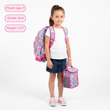 Lollipop Kids Rolling Backpack With Lunch Bag (16 Inch) in Fox - Final Sale - JWorldstore