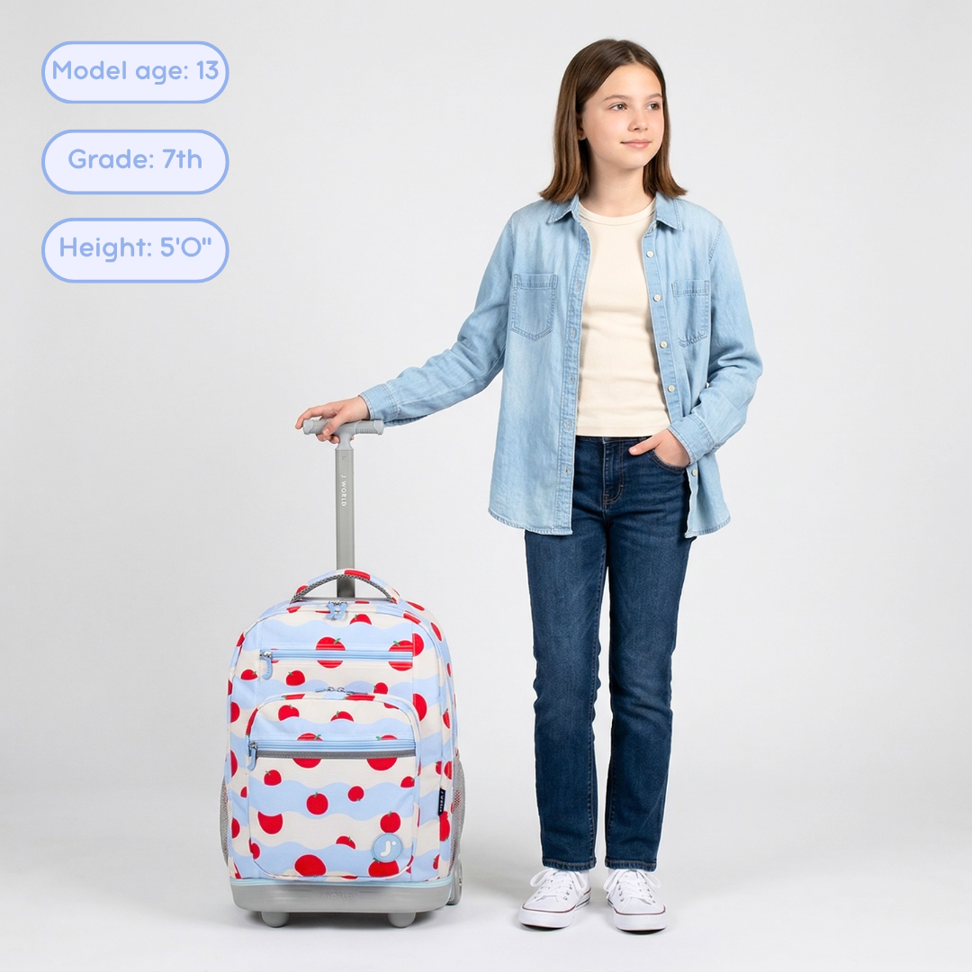 J World Sundance Laptop Rolling Backpack
