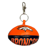 Denver Broncos Softee Football Keychain