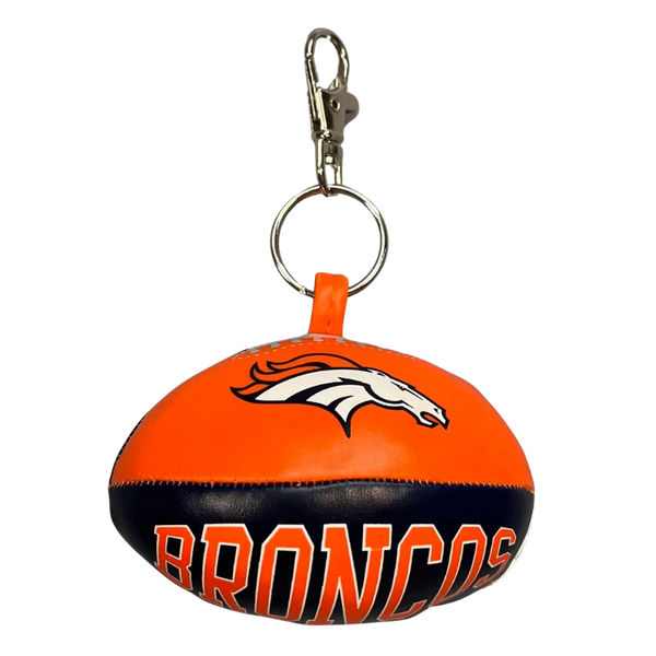Denver Broncos NFL Softee Football Keychain – JWorldstore