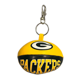 Green Bay Packers Softee Football Keychain