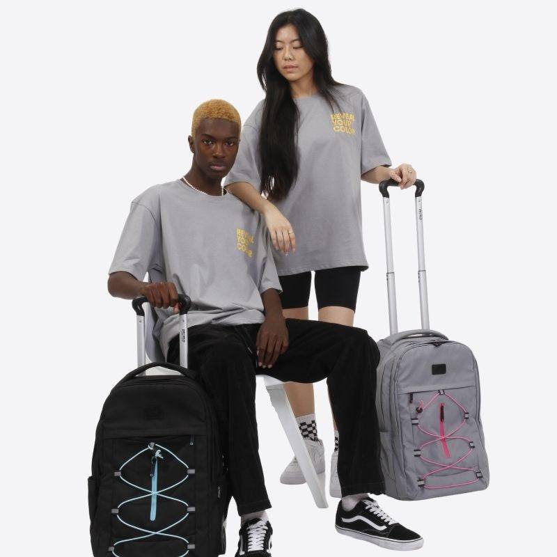 J World Lash 19 Inch Laptop Rolling Backpack