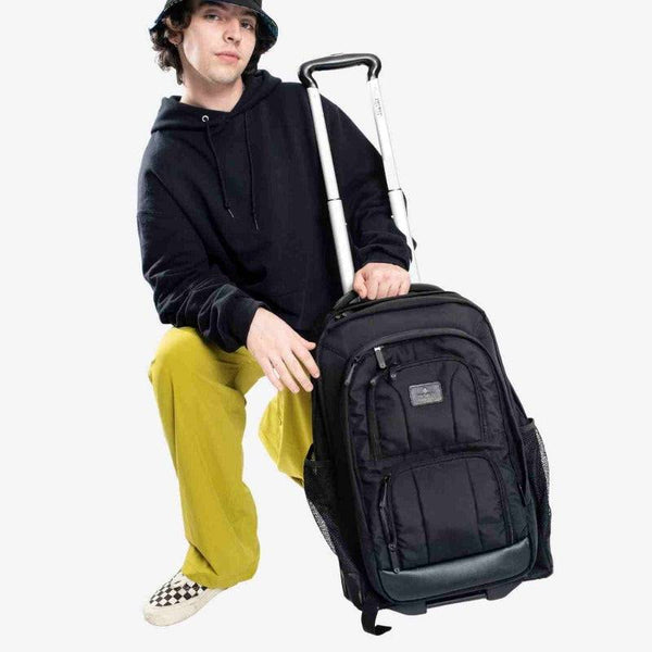 J World Dustin 20 Inch Rolling Backpack With Detachable Backpack